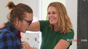 Step Mom Gifts Me Her Pussy For My Birthday - Reya Lovenlight | MylfLove