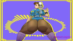 Chun-li Twerks Over an Over