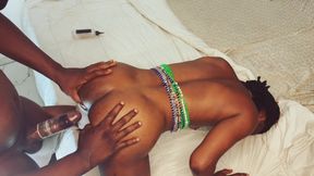 African BBC Pornstar with Energy Hardcore Drills Fuck Queens Wet Juicy Pussy Doggy Style