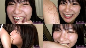 Nonoka Akari - Biting by Japanese cute girl part1 bite-272-2 - MOV 1080p