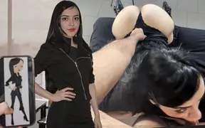 Gothic virgin descendant from crazy gets fucked by quiet green-haired genius guy
