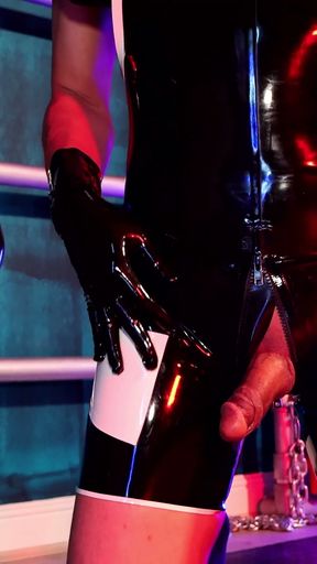 Rubber Boy Gets a Cummy Treat (4k)