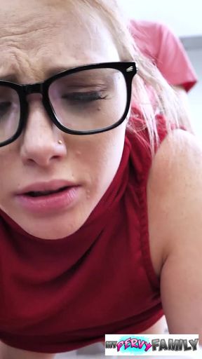 Pounding Stepsis As She Plays On Her Phone