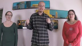 They dive into Strip Rock Paper Scissors with genuine enthusiasm