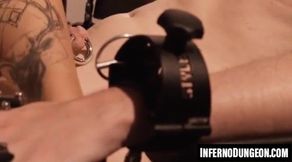 InfernoDungeon.com - Master Ron examines jock Axel's smooth ass
