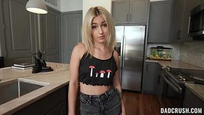 Stepdaddy's girl Chanel turned out to be insatiable slut and cum lover
