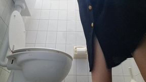 taboo payback: nicoletta and the holy card in the toilet slow motion video