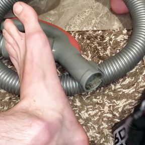 vacuum cleaner suck my balls and hot sweet cum