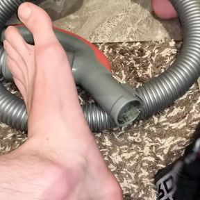 vacuum cleaner suck my balls and hot sweet cum