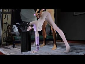 Animated Goddess of Envy Flames - 3D Animation Hentai