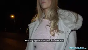 Public Sex Florane Russell Fucked in car and cum on tits