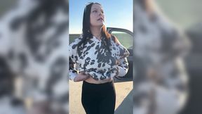 Road Trip Gone Wild Flashing and Fucking Everywhere!