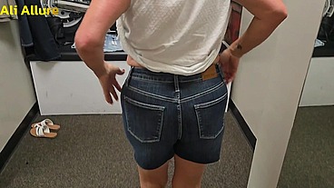 Ali Allure Tries on Clothes For Stepson