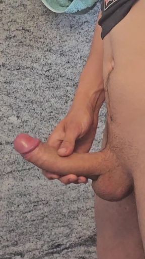 Powerful moment from "Young man squirts his wall at his home"