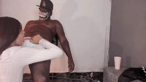 XARA BLIZ FACES A BIG COLOMBIAN XXL COCK