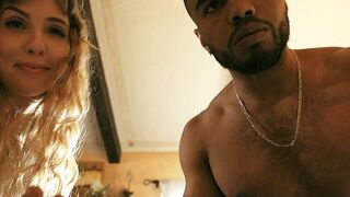 Busty Bi-Curious Milf Convincing Her Friend For A Threesome