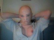 May's Night Pt2! May masking in Greyland female mask, cause she also likes to wear masks!