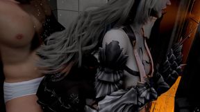 3D Horny Slut Cosplay Super Model Got Fucked so Hard