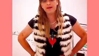 Solo crossdresser Ariel Jenkins performs Precious Life song