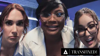 Khloe Kay and Zariah Aura get caught by horny scientist Avery Jane