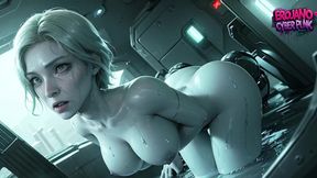 Naked in a Futuristic World Full of Robots