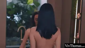 Amateur GF sucks cock and shows big tits