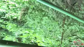 Busty hooker Michala gets fucked hard outdoors