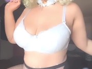 Sexy Blonde Bimbo Doll