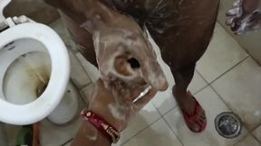 Session 28.sexy Bhabhi Surprises Devar Masturbating in Bathroom - Hot Desi Roleplay Sex"