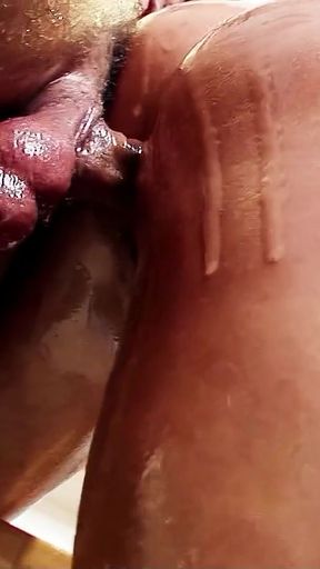 Must-see moment from &quot;Oiled Big Butt and Boobs Mom Robyn Truelove get Rough Fucked in the kitchen&quot;