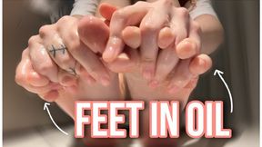 Massage And Tickle My Oiled Feet