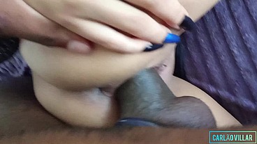 LOIRINHA AGUENTOU A ROLA GROSSA DO NEGÃO