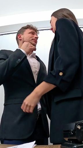 Captivating moment from &quot;LOAN4K. Wow, this office really makes every pussy wet!&quot;