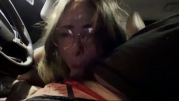 BJ IN THE CAR