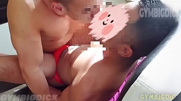 Filipino Twink Enjoying Bisexual Cock (Bareback) in his Ass and Mouth