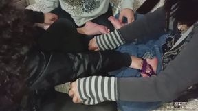 Tickle Party 1 Artemis, Milena and Selena