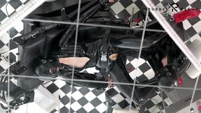 needy german rubberslut gets an anal treatment in the clinic