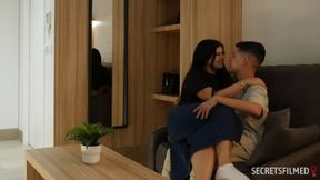 Horny MILF Neighbor Craves Anal & Blowjob Before Boyfriend Comes