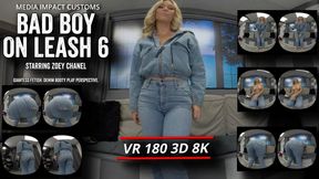 Bad Boy On Leach 6 - Zoey Chanel - Ass Fetish - Pov - Denim - 180VR 3D 8K