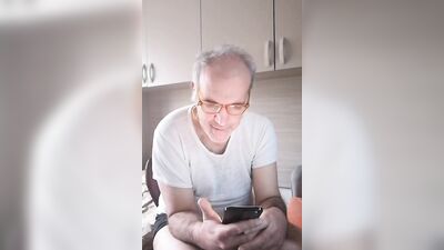 I jerk my hard cock, piss twice in the empty bottle and read a book.