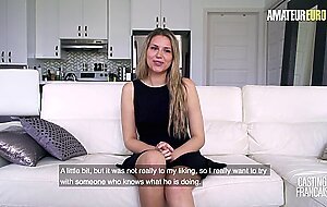 French Slut Vanessa Siera Knows How To Suck & Fuck A Dick - AMATEUR EURO