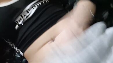 Close up creamy clit rubbing drives tattooed solo girl wild