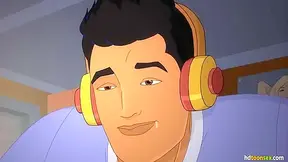 Savita Bhabhi Seduces Twin Lovers in Sultry Hentai Fantasy