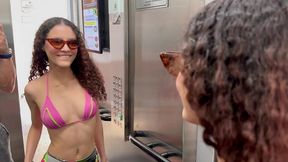 magrinha safada adora rola