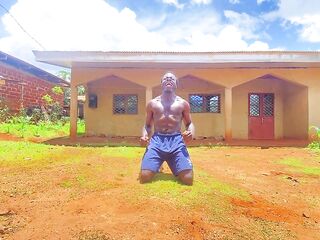 Trans large schlong tears throughout constricted tightfitted skin