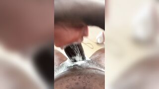 Mischievous African Enormous Pink cigar Breeding and Internal cumshot Sextoy Part two