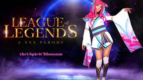 ”League of Legends: Ahri Spirit Blossom A XXX Parody”