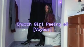 Church Girl Sage Eldritch Peeing #3 [Voyeur] SD