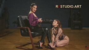 Pandora Trains Her Slave Bramble - Part 1 (FULL HD MP4)