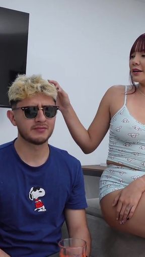 Stunning moment from "I Unintentionally Fucked My Best Friend's Blind Stepbrother"